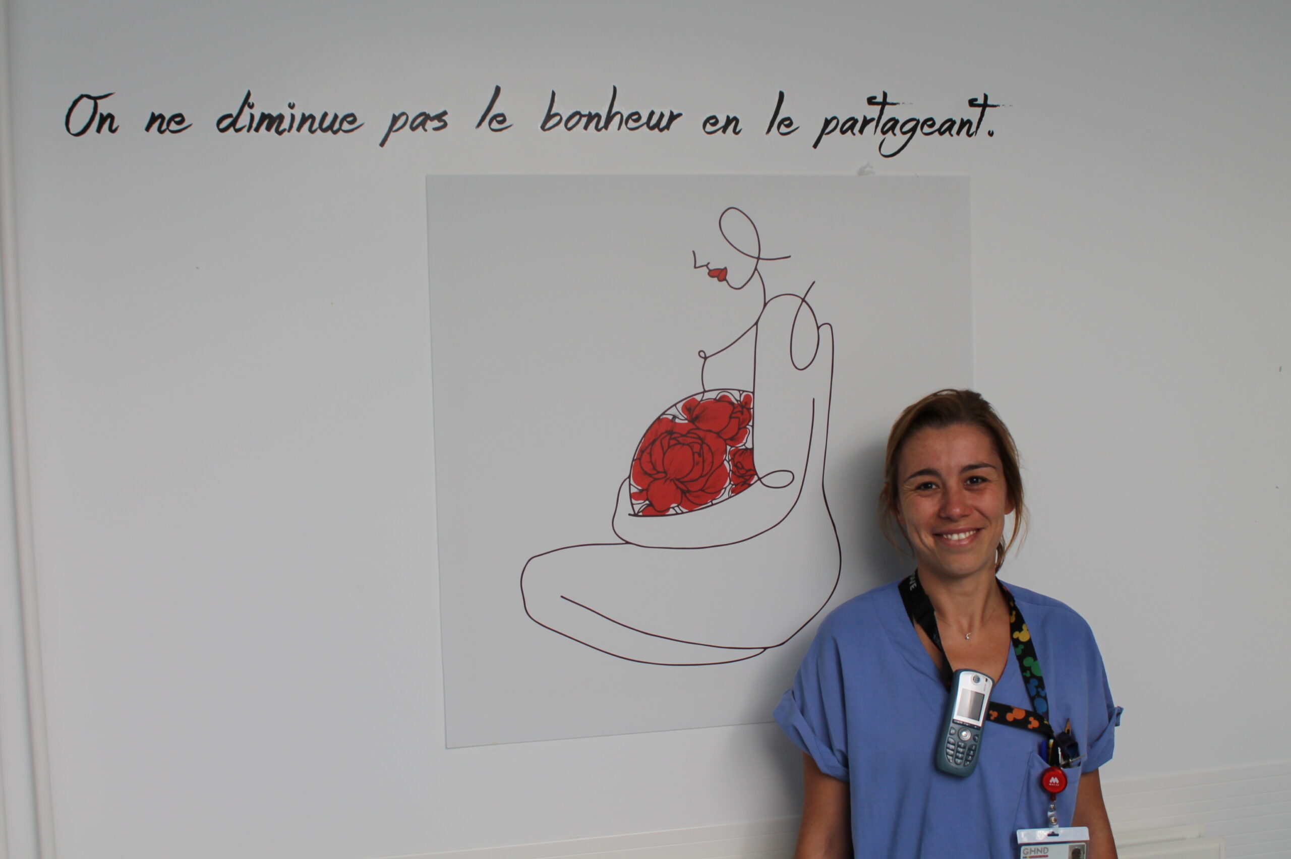marine Previtali-Zanna, sage-femme du centre de périnatalité du CHPB